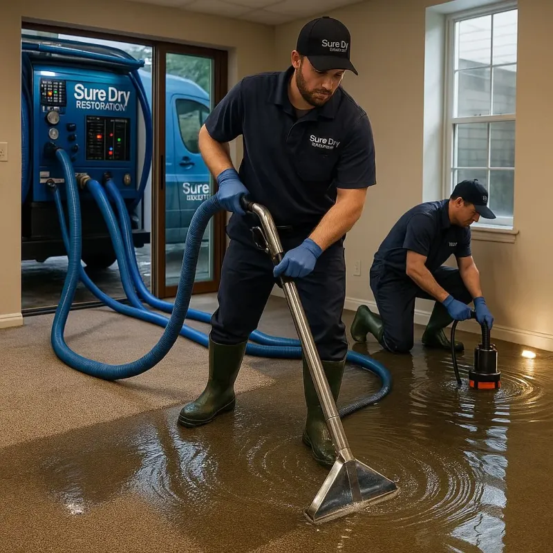 Water Extraction and Removal process in Amagansett, NY
